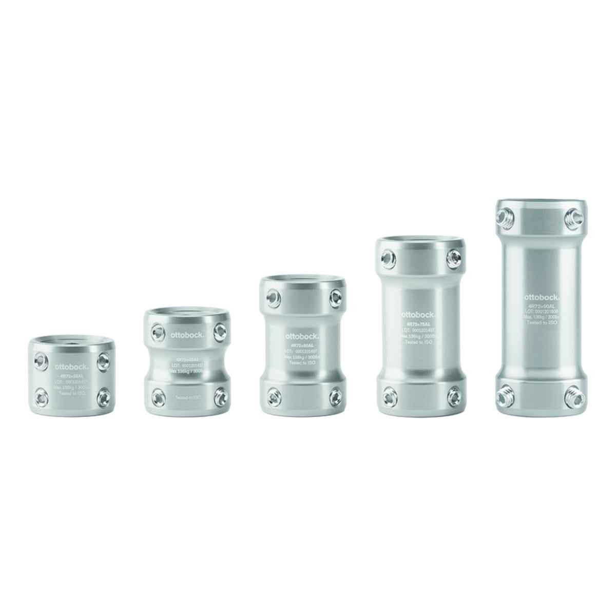 Adaptador doble - Aluminio 32mm