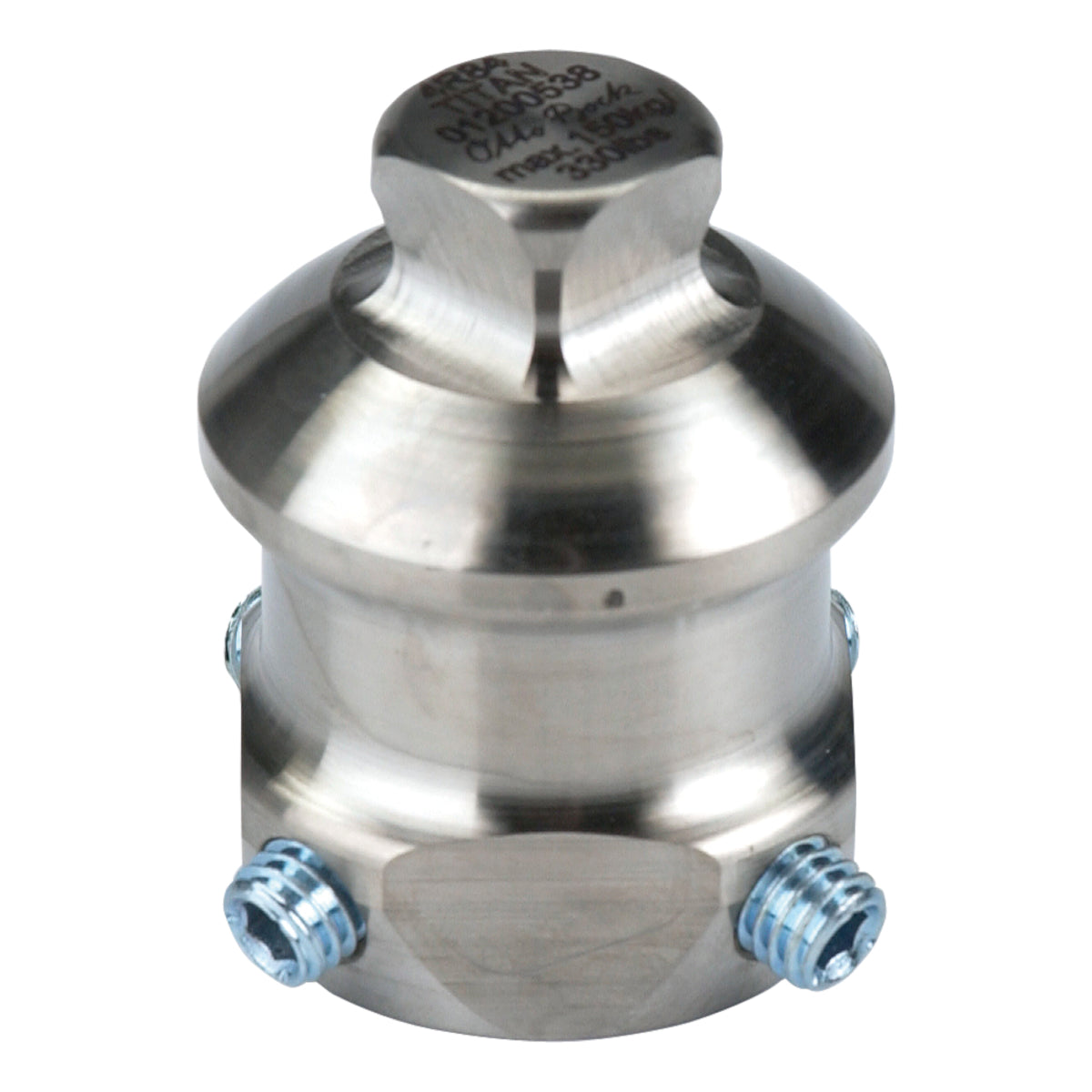 Adaptador doble c/nucleo de ajuste - Titanio