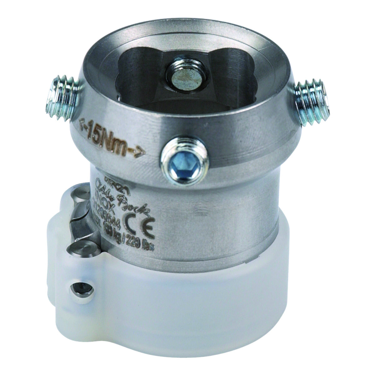 Adaptador de tubo con rosca 30mm - Acero