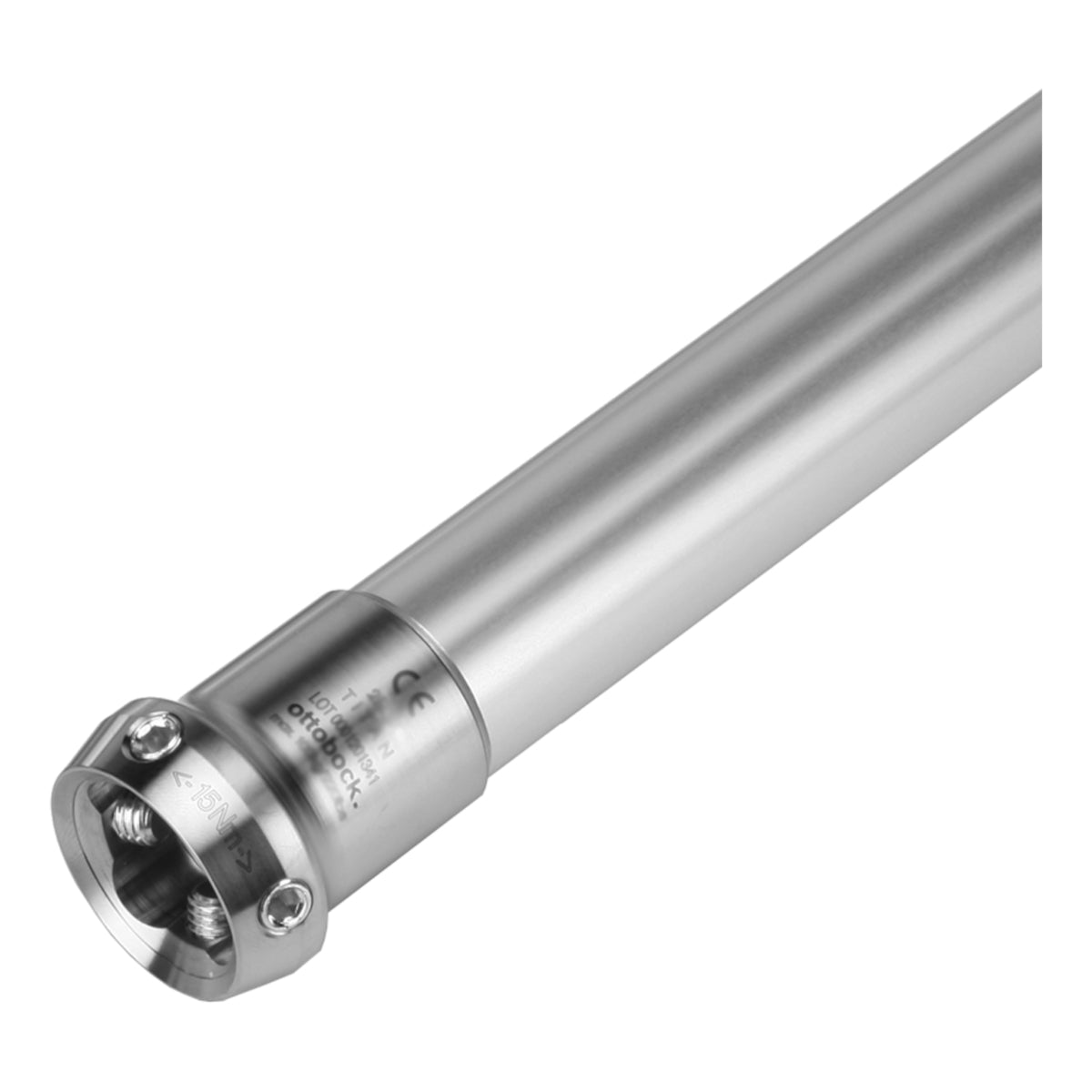 Tubo corto con Adaptador - Titanio 2R37