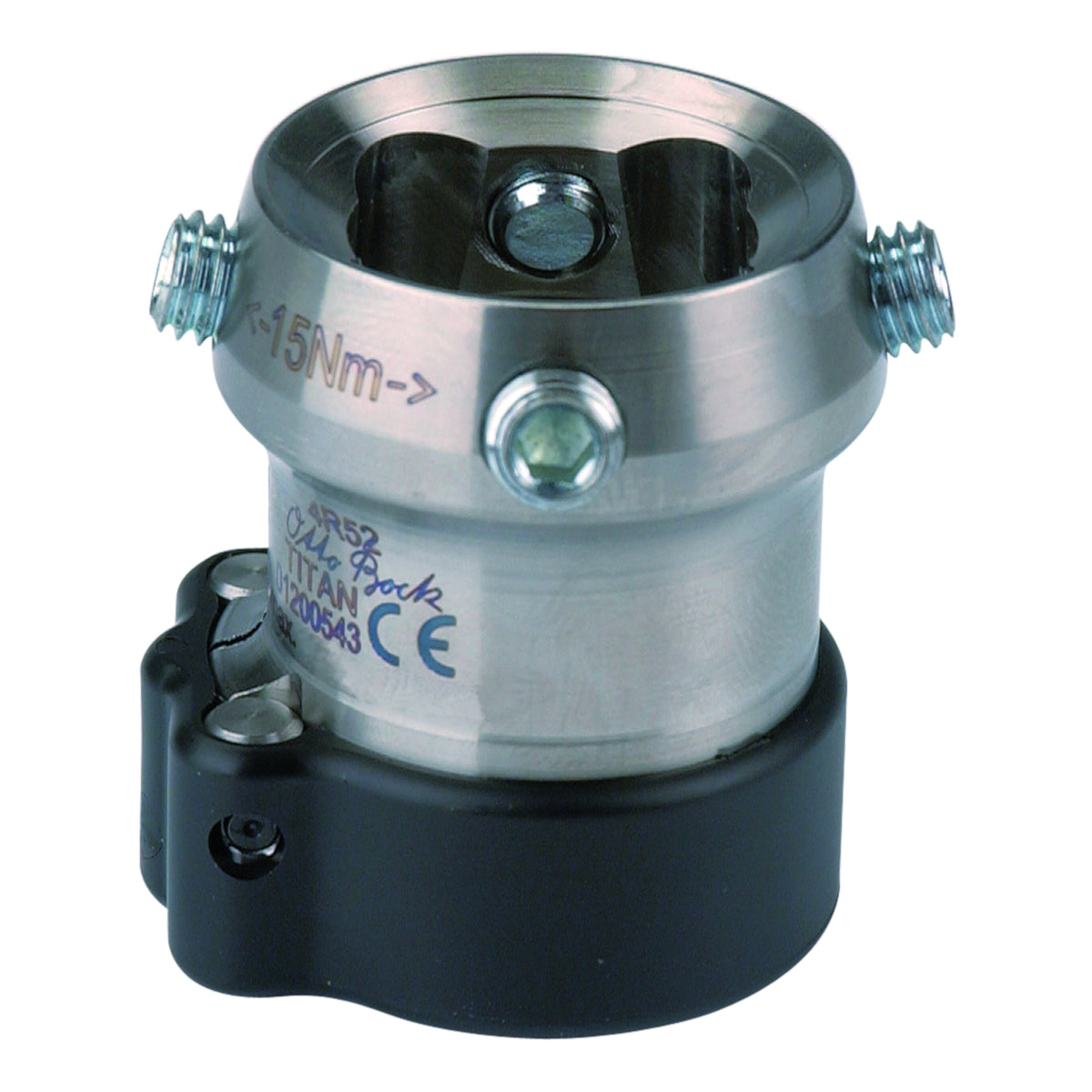 Adaptador de tubo con rosca 30mm- Titanio