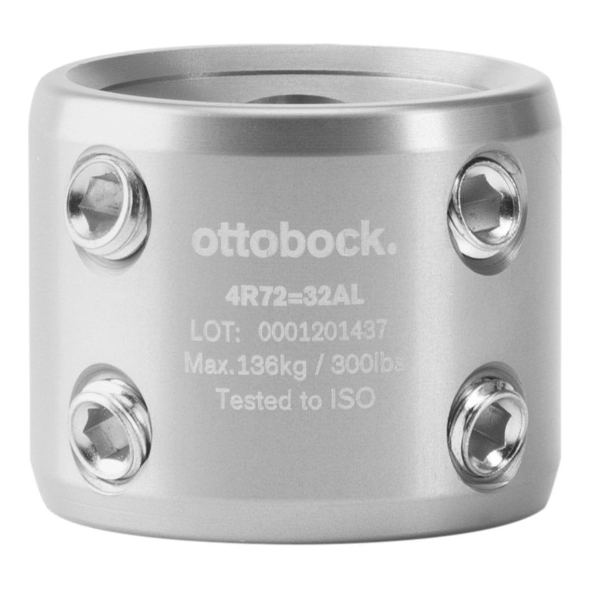 Adaptador doble - Aluminio 32mm