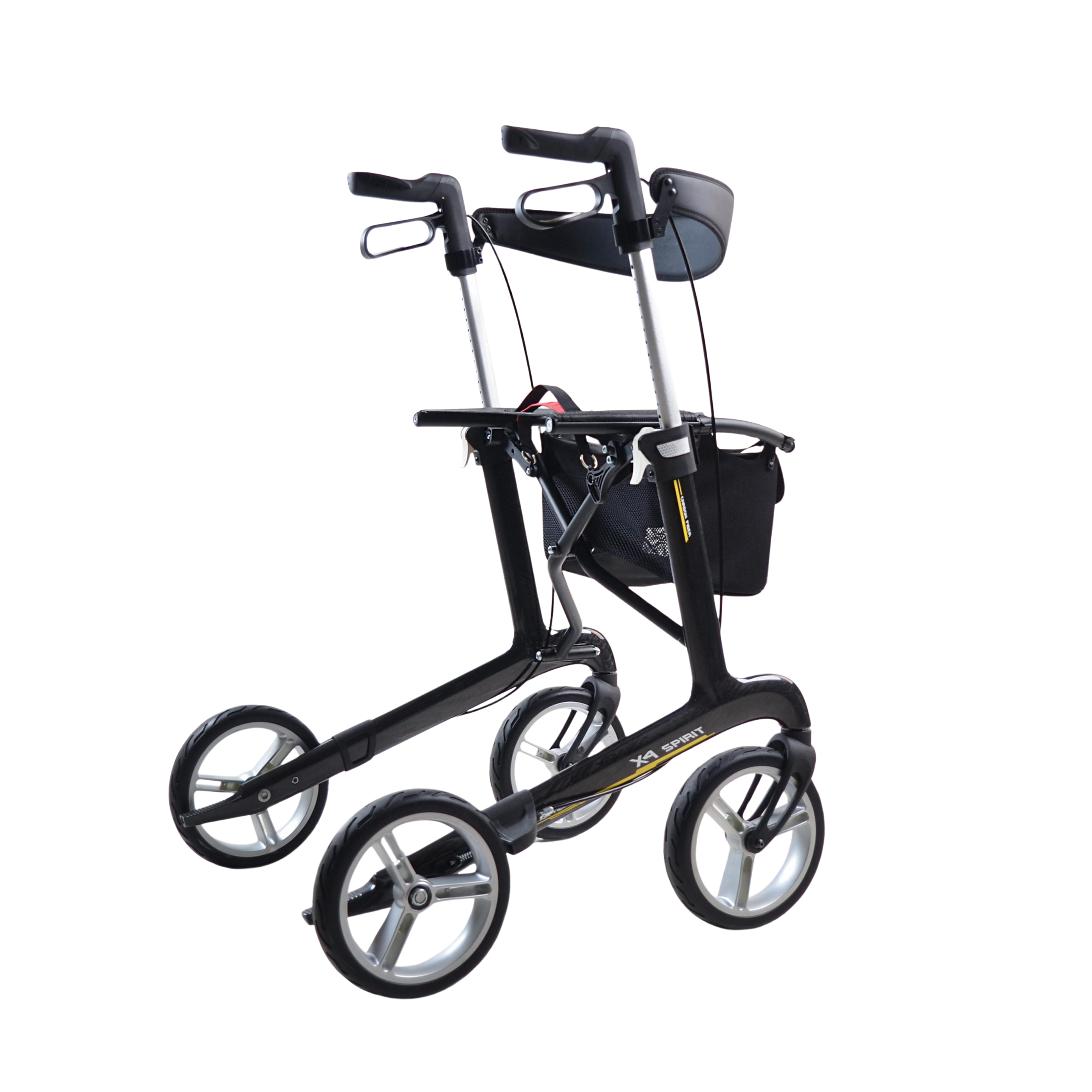 Andador plegable lateral con canasto YK7050 Spirit x4