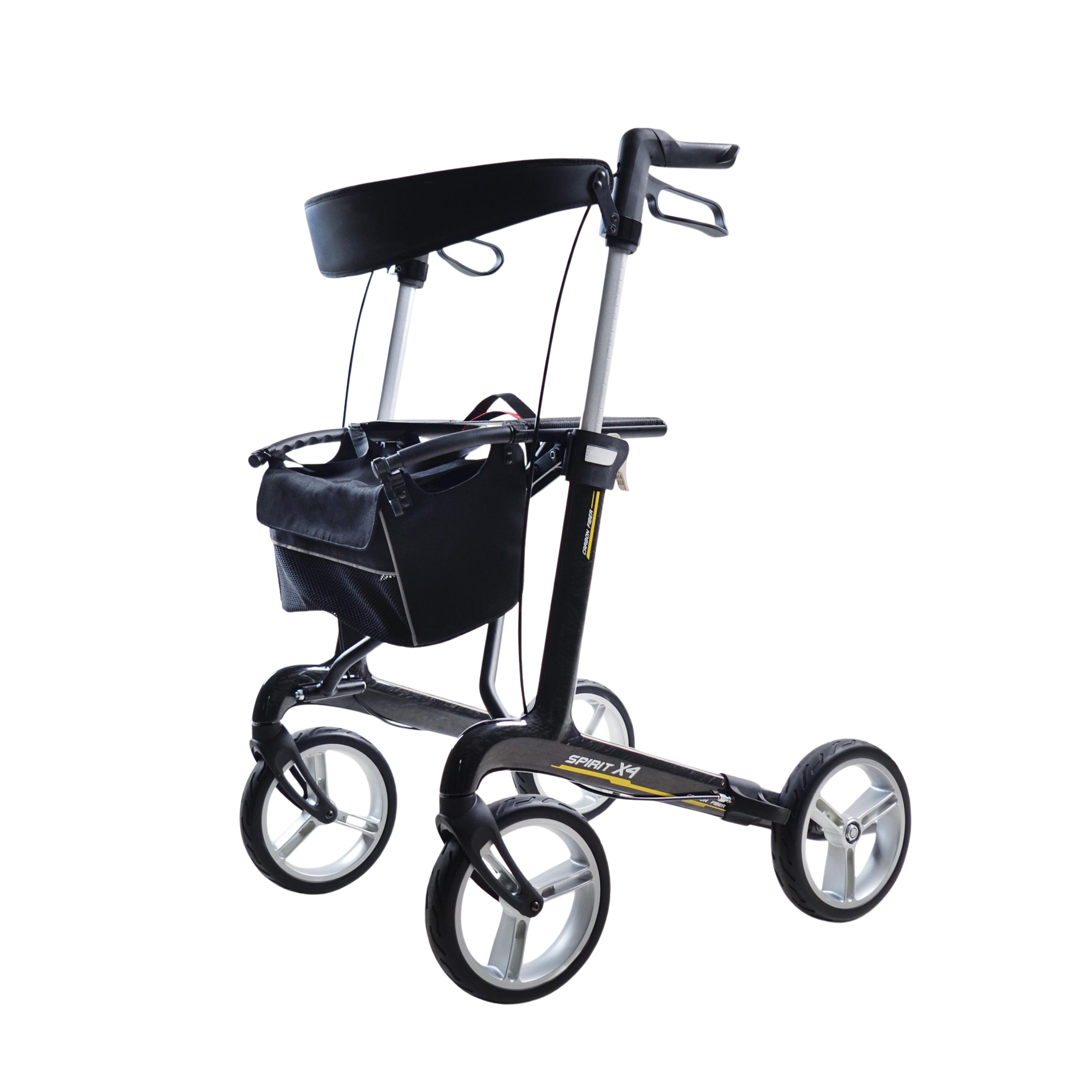 Andador plegable lateral con canasto YK7050 Spirit x4